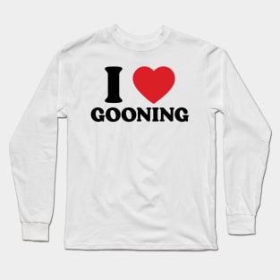 I Heart Gooning v2 Long Sleeve T-Shirt